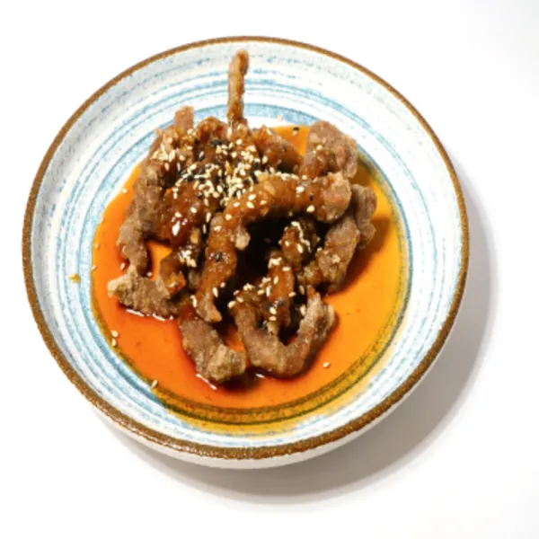 Tiras De Ternera Carmelizada