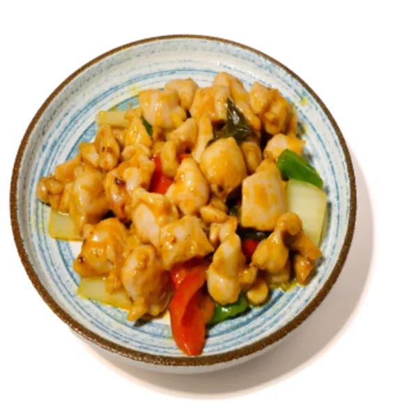 Pollo Con Curry Rojo